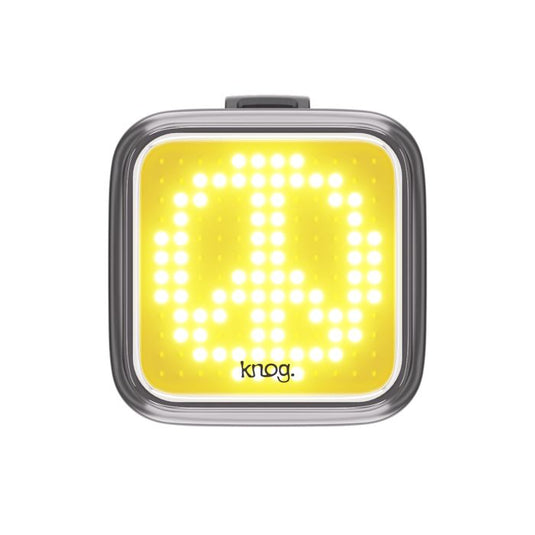 Knog blinder front - peace - black