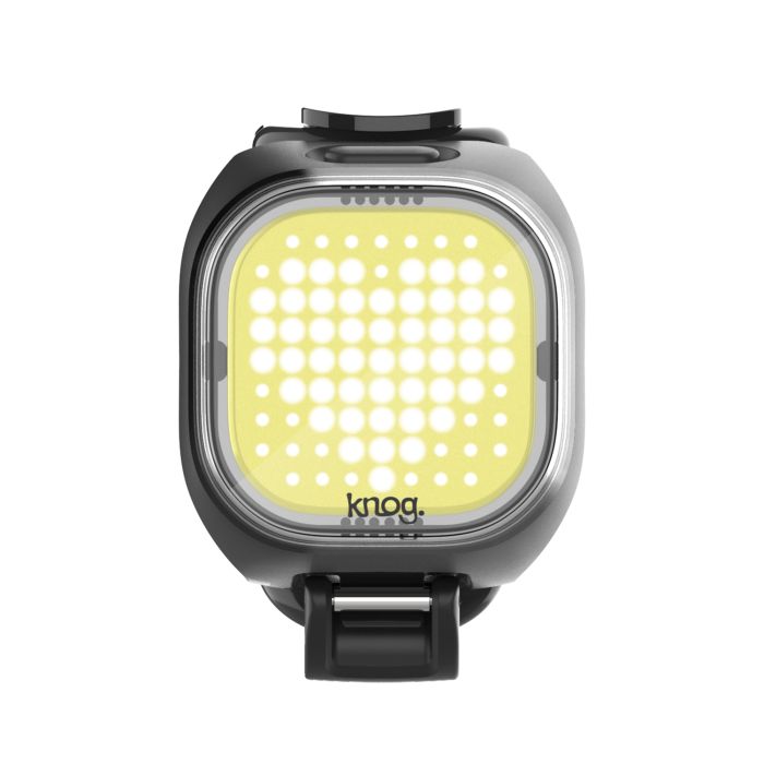 Load image into Gallery viewer, Knog blinder mini front - love - black
