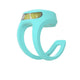 Knog frog usb front - awesome aquamarine