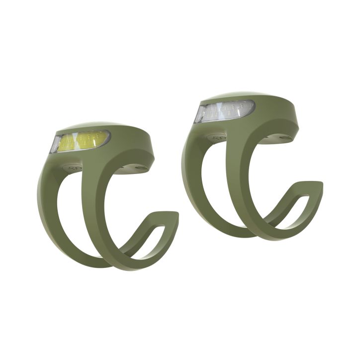 Load image into Gallery viewer, Knog frog usb twinpack - jacket green
