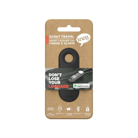 Knog scout travel - apple - pitch black