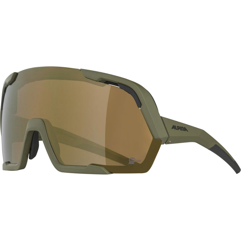 Load image into Gallery viewer, Alpina sports sportbril rocket bold q-lite olijf
