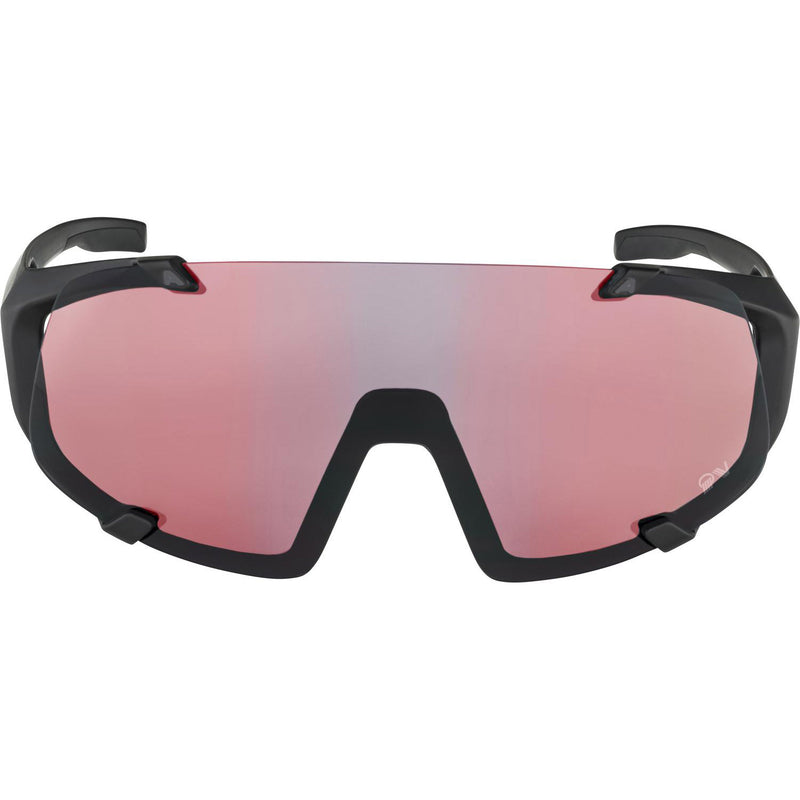 Load image into Gallery viewer, Alpina sports sportbril hawkeye qv mat zwart
