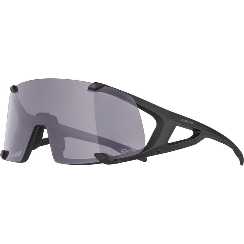 Load image into Gallery viewer, Alpina sports sportbril hawkeye q-lite v zwart
