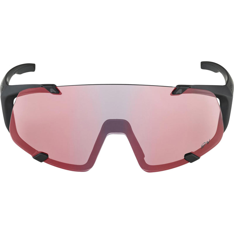 Load image into Gallery viewer, Alpina Bril HAWKEYE S QV black mat rainbow mirr.Cat.1-3
