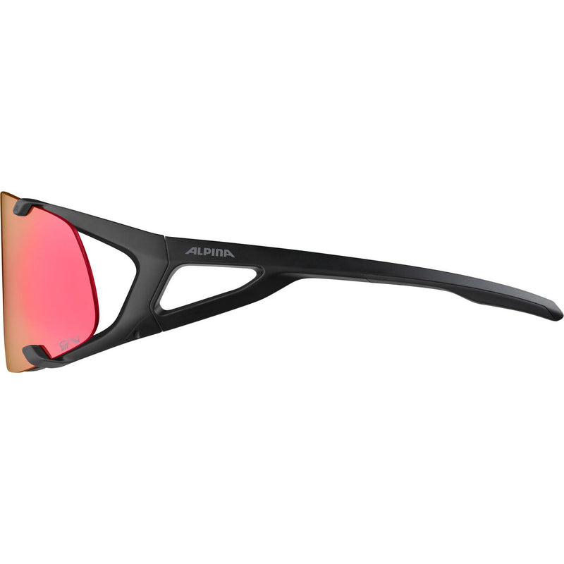 Load image into Gallery viewer, Alpina Bril HAWKEYE S QV black mat rainbow mirr.Cat.1-3
