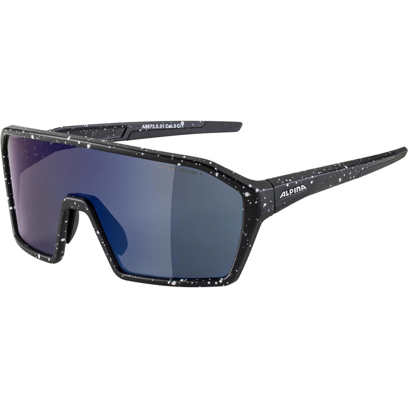 Load image into Gallery viewer, Alpina sports sportbril ram q-lite blauwe spiegellens zwart
