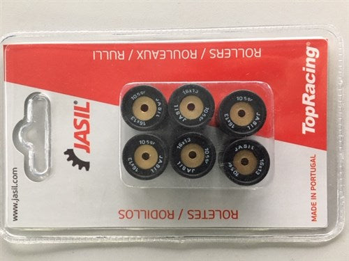 Top racing koppeling-rolletjes 16x13 6,0gr.