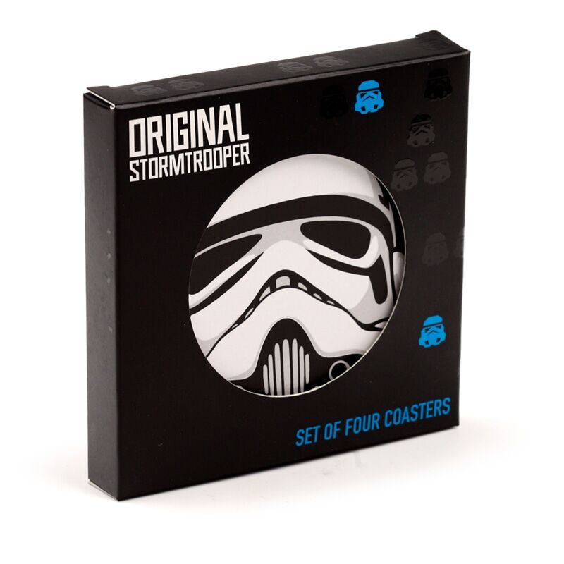 Load image into Gallery viewer, The original stormtrooper set 4 onderzetters
