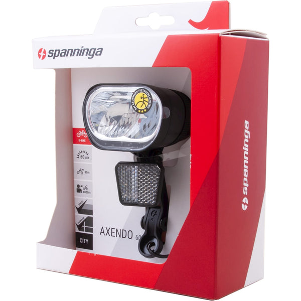 Spanninga headlight Axendo 60 XE 6-36VDC e-bike w/reflector