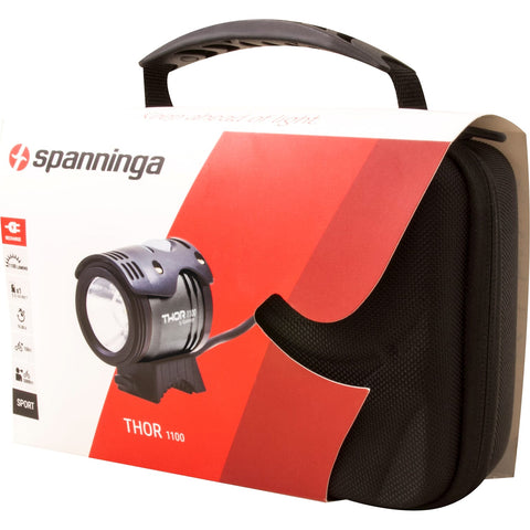 Spanninga headlight thor 1100 high power rechargeable blister