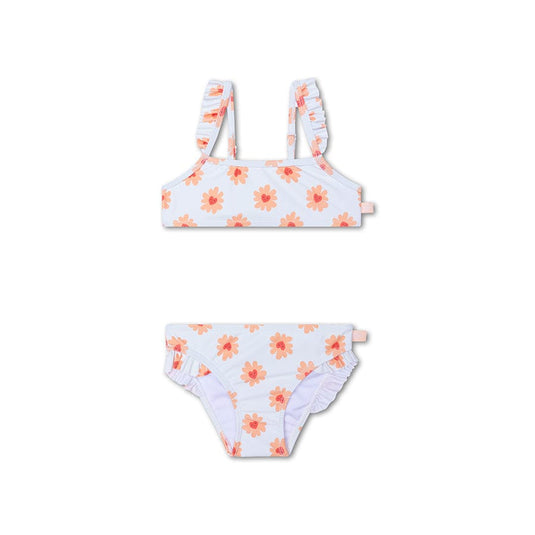 Floral love | meerkleurig meisjes uv bikini