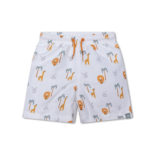 Jungle | meerkleurig uv zwembroek jongens