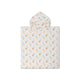 Jungle | meerkleurige hydrofiele strandponcho 65 x 65 cm