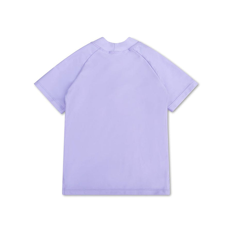 Load image into Gallery viewer, Pure tones | lila uv zwemshirt met korte mouwen
