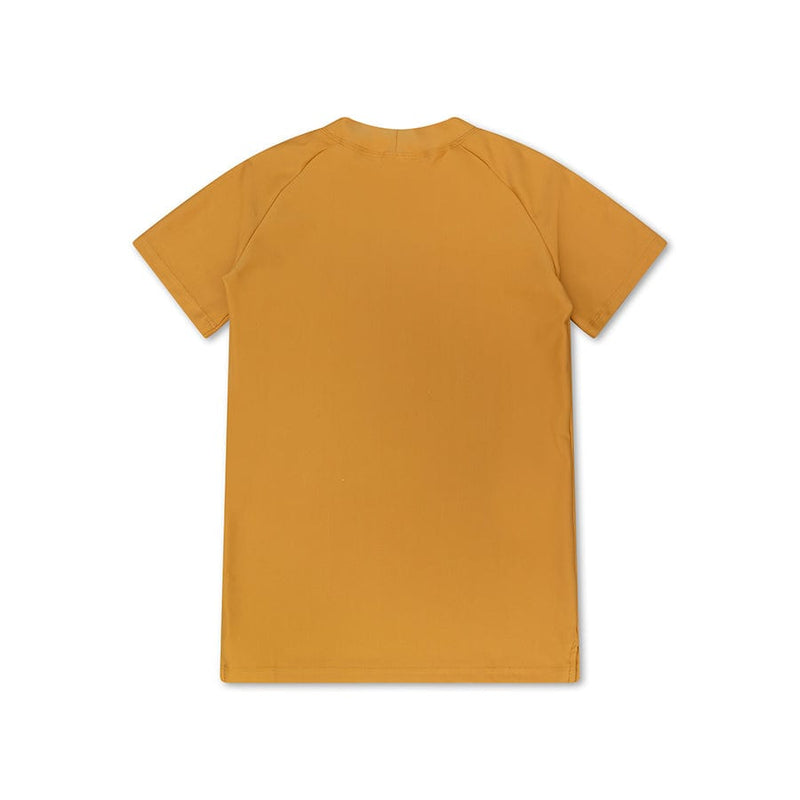 Load image into Gallery viewer, Pure tones | geel uv zwemshirt met korte mouwen
