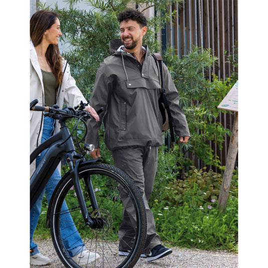 Mirage regenbroek rainfall trouser soft touch - maat xl - earl grey