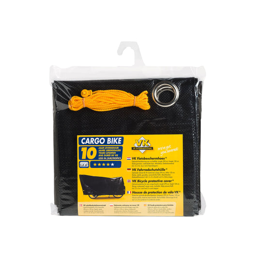 VK Cargo Bike hoes - 295cm - zwart