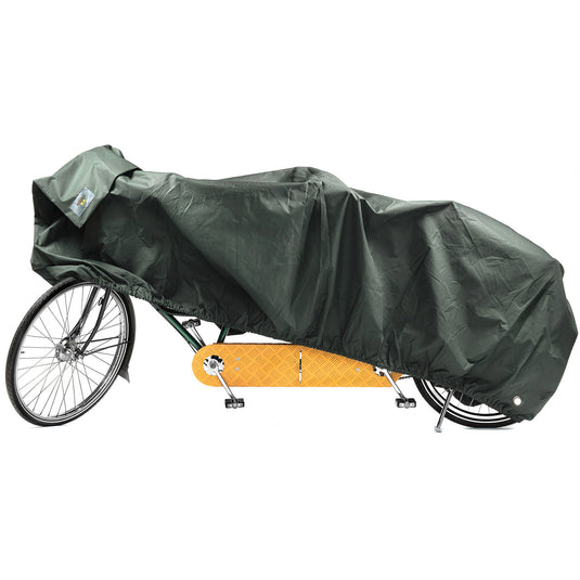 Vk fietsbeschermhoes (85) re-cover tandem forest green