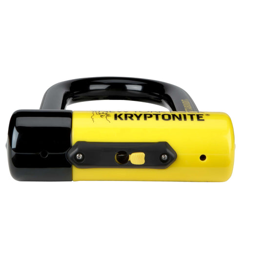 Kryptonite new york fahgettaboudit mini beugelslot s cooter – art-4 – motor, scooter, elektrische fietsen – 215,3 x 8,3 cm – geel