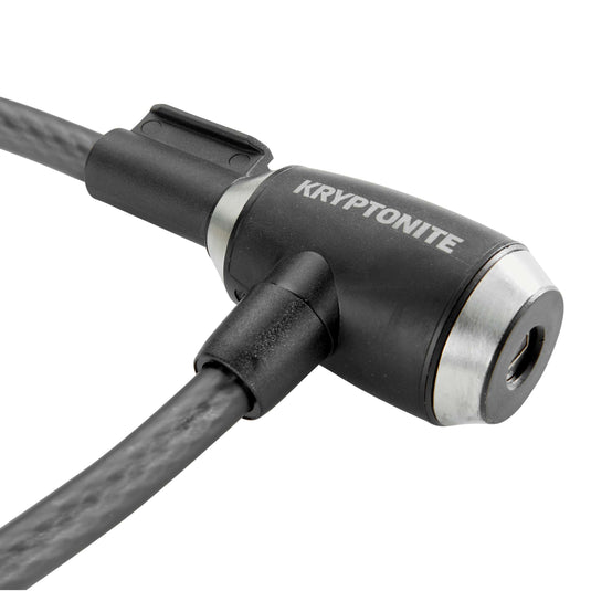 Kryptonite kabelslot kryptoflex combi 180 cm zwart