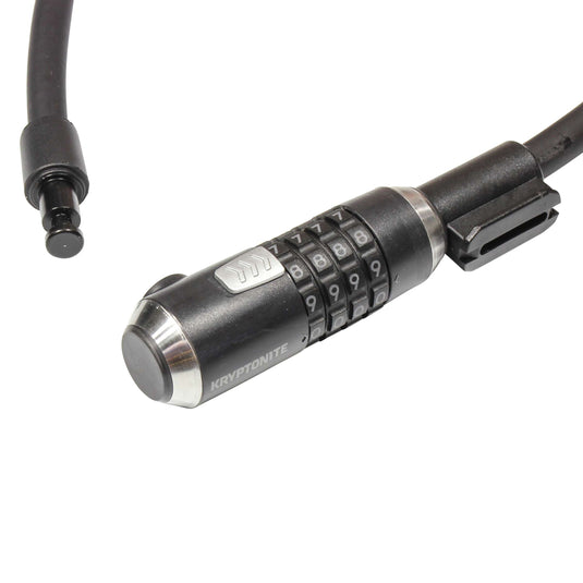 Kryptonite kryptoflex 1218 cijferslot – kabelslot – spiraalkabel met combinatieslot – veelzijdig slot – 180 cm – staal – zwart