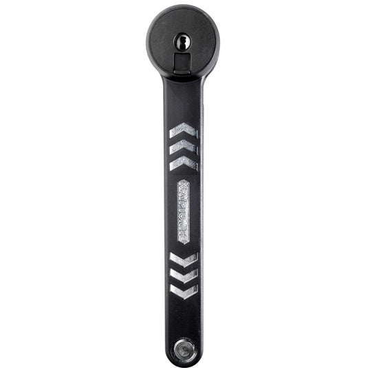 Kryptonite kryptolok 610 s vouwslot met houder – vouwslot fiets – 100 cm lang – zwart
