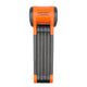 Kryptonite evolution 790 vouwslot – art-2 slot – vouwslot (elektrische) fiets – 90 cm lang - zwart oranje