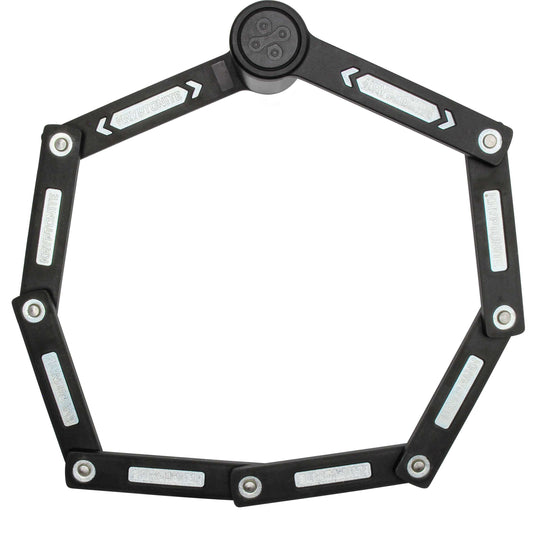 Kryptonite keeper vouwslot – vouwslot fiets – 80 cm lang - zwart