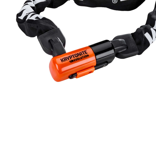 Kryptonite evolution 1012-ketting met geïntegreerd slot – art-3 kettingslot fiets – fietsslot ketting elektrische fiets – 120 cm – staal – zwart