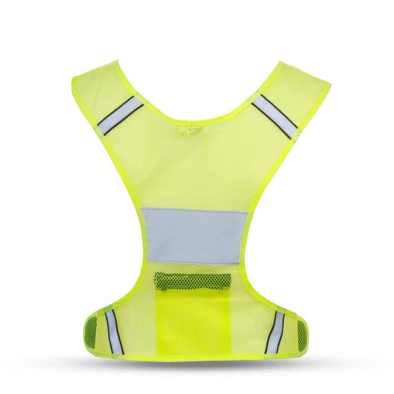 Load image into Gallery viewer, Gato X vest reflective neon yellow large
