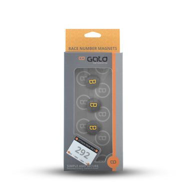 Gato magneet voor racenummers antraciet (4st)