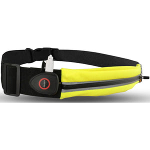 Gato sport usb led belt waterproof neon yellow onesize