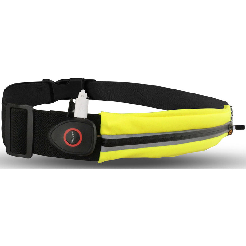 Load image into Gallery viewer, Gato sport usb led belt waterproof neon yellow onesize
