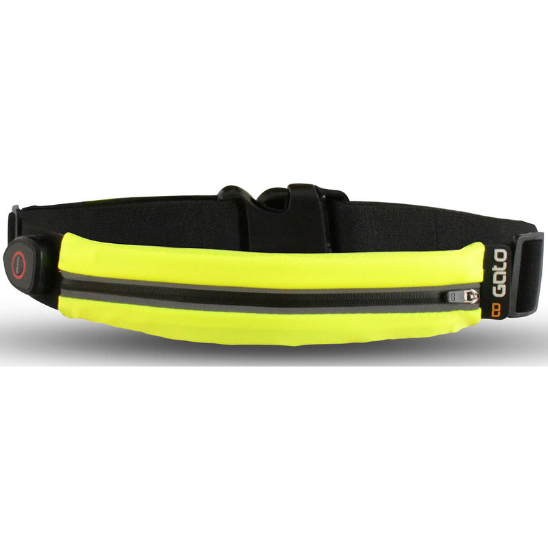 Load image into Gallery viewer, Gato sport usb led belt waterproof neon yellow onesize
