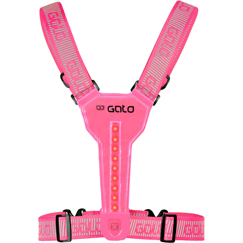 Load image into Gallery viewer, Outwet gato vest ultra led usb one size roze

