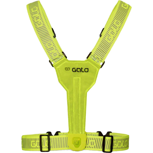 Outwet gato vest ultra led usb one size neon geel
