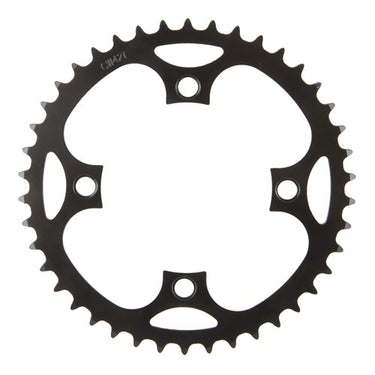Messingschlager samox e-bike kettingblad 42t bcd 104 mm. 1 2x3 32 en 11 128 staal zwart