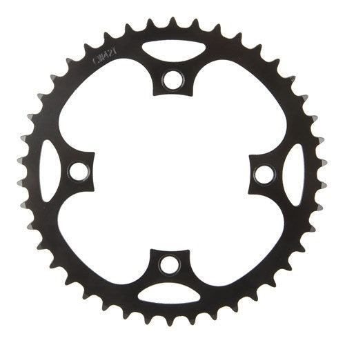 Load image into Gallery viewer, Messingschlager samox e-bike kettingblad 42t bcd 104 mm. 1 2x3 32 en 11 128 staal zwart
