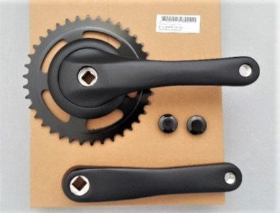 Crankset Chainline CL005 38T 95mm disc 3/32 (ICA) matt black