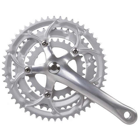 Crankset race triple 52/42/30t alu 8v (113mm)