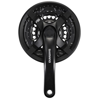 Shimano crankstel Tourney CG triple 24-34-42 170mm zw. -4mm