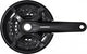 Shimano crankstel 40 30 22 9v hollowtec2 mt2103