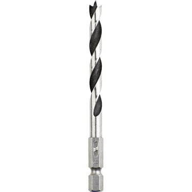KWB Houtspiraalboor met zeskanthouder 1 4'', 3mm