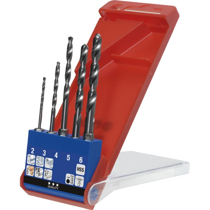 Load image into Gallery viewer, KWB Hss-Spiraalborenset 5-Delig
