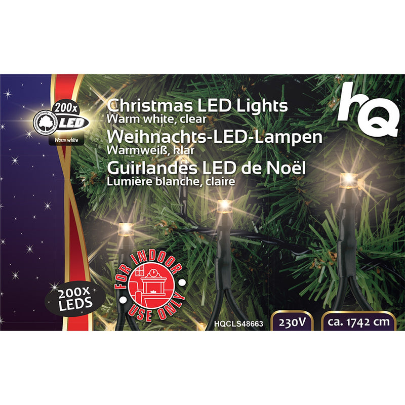 Load image into Gallery viewer, Diverse Kerstverlichting 200 LED Warm Wit 17,4m
