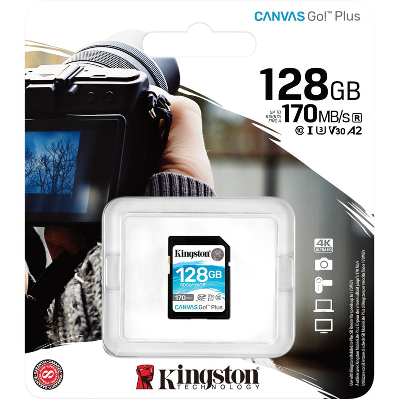 Load image into Gallery viewer, Kingston Canvas Go! Plus SDXC 128 GB
