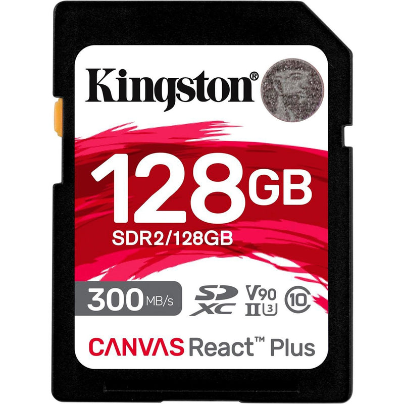 Load image into Gallery viewer, Kingston Canvas React Plus 128 GB SDXC
