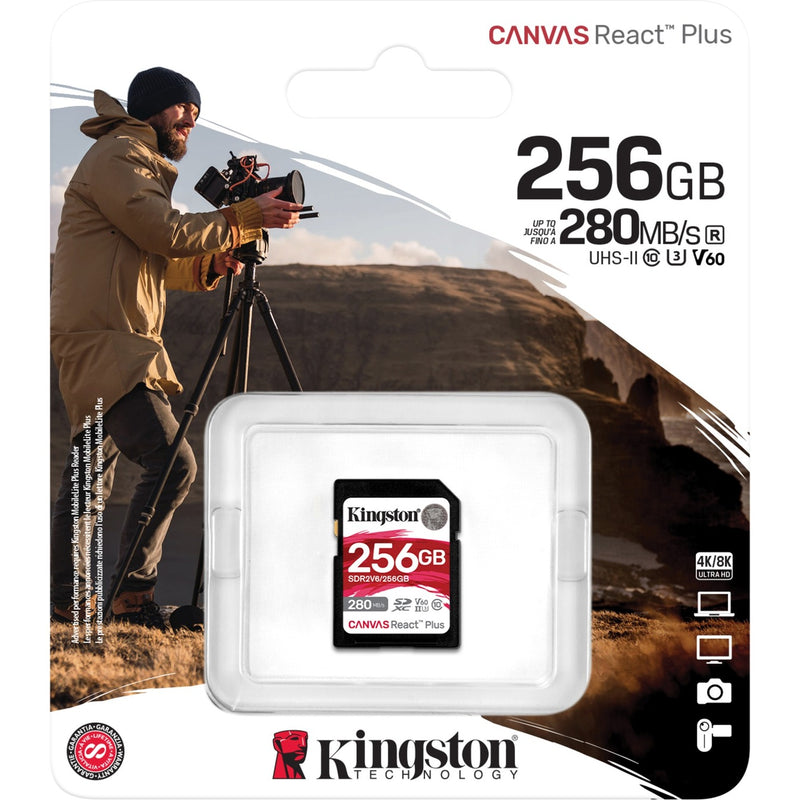 Load image into Gallery viewer, Kingston Canvas React Plus 256 GB
