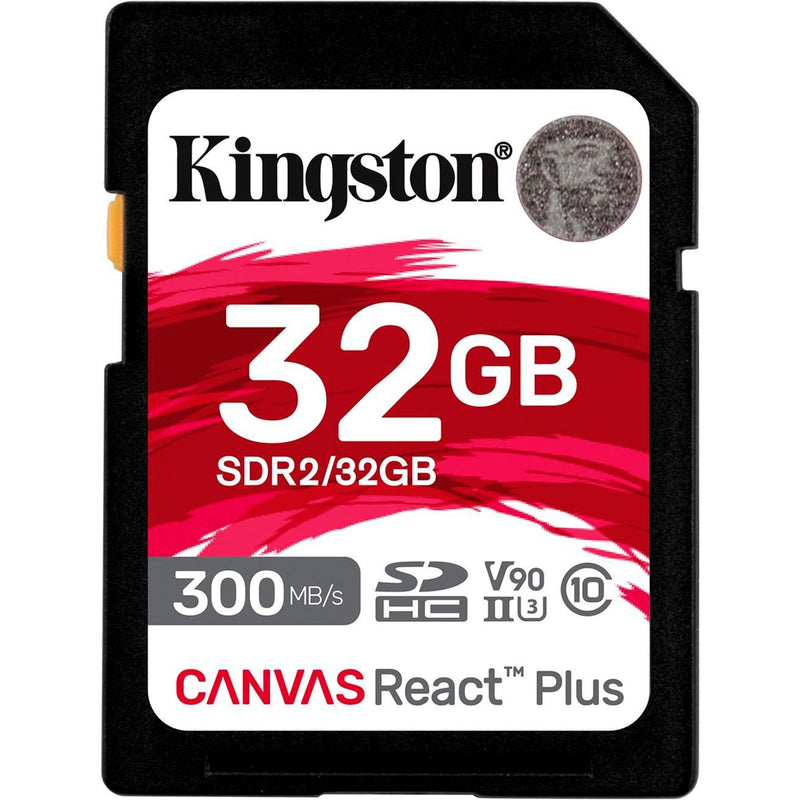 Load image into Gallery viewer, Kingston Canvas React Plus 32 GB SDHC
